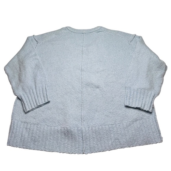 Free People Brookside Sweater Blue Oversized Comfort Women's XS Warm - Picture 4 of 5